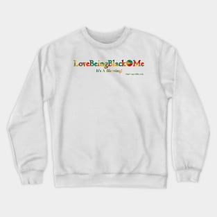 LoveBeingBlack.Me - Afro Colors Crewneck Sweatshirt